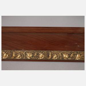 Braune Lackleiste Jugendstil