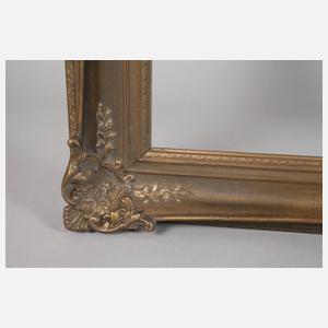 Bronzierter Bilderrahmen