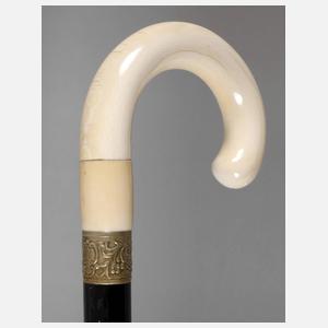 Spazierstock Elfenbein