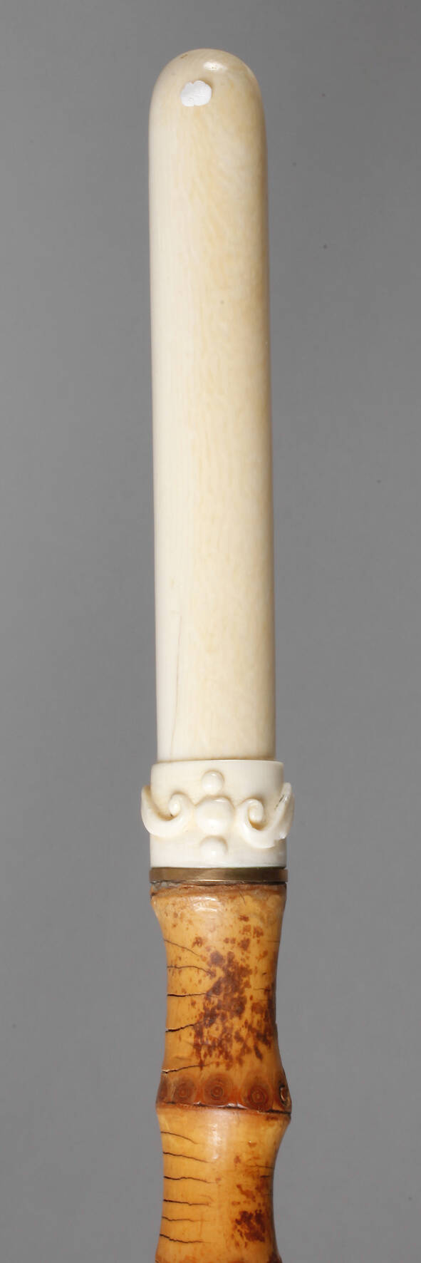 Flanierstock Elfenbein