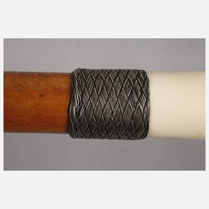 Spazierstock Elfenbein