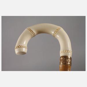 Spazierstock Elfenbein