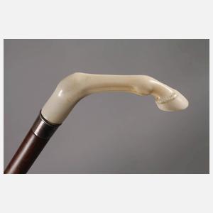 Flanierstock Elfenbein