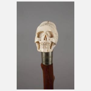 Spazierstock Memento Mori