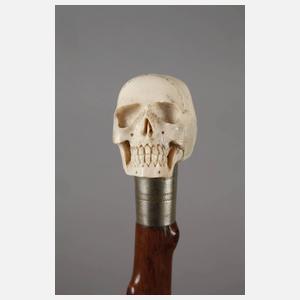 Spazierstock Memento Mori