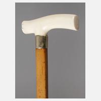 Spazierstock Elfenbein111