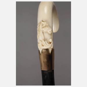 Spazierstock Elfenbein