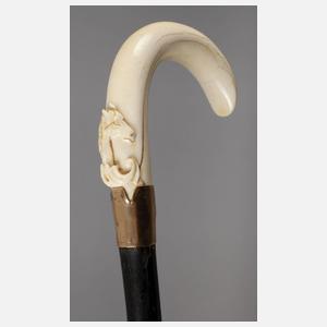 Spazierstock Elfenbein