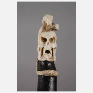 Spazierstock Memento Mori