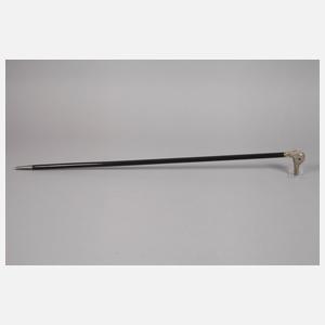 Figürlicher Spazierstock