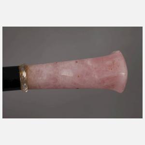 Spazierstock Rosenquarz