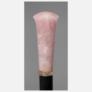 Spazierstock Rosenquarz