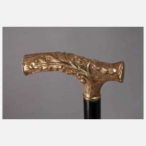 Goldener Flanierstock