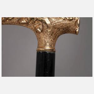 Goldener Flanierstock