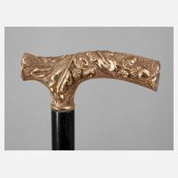 Goldener Flanierstock111