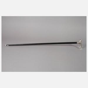 Spazierstock Silber