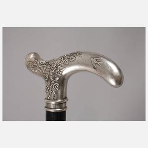 Spazierstock Silber