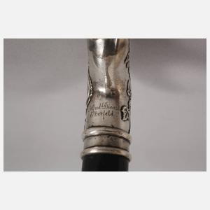 Spazierstock Silber
