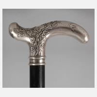 Spazierstock Silber111