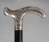 Spazierstock Silber