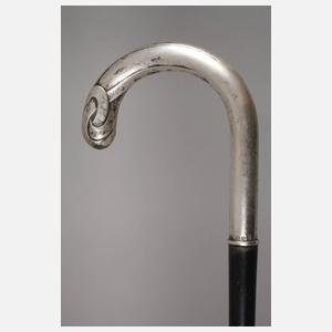 Spazierstock Silber