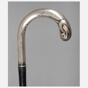 Spazierstock Silber