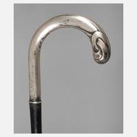 Spazierstock Silber111