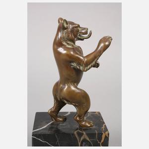 Bronzefigur Berliner Bär