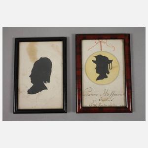 Konvolut Schattenrisse