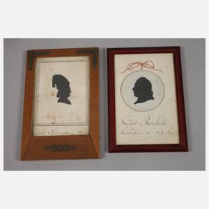 Konvolut Schattenrisse