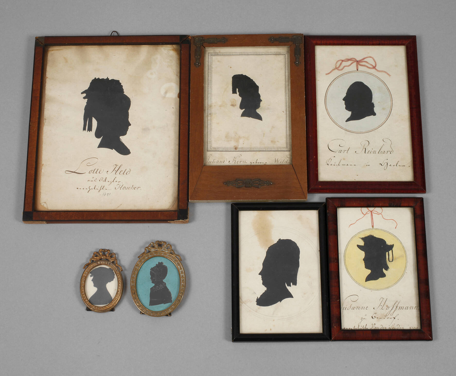 Konvolut Schattenrisse