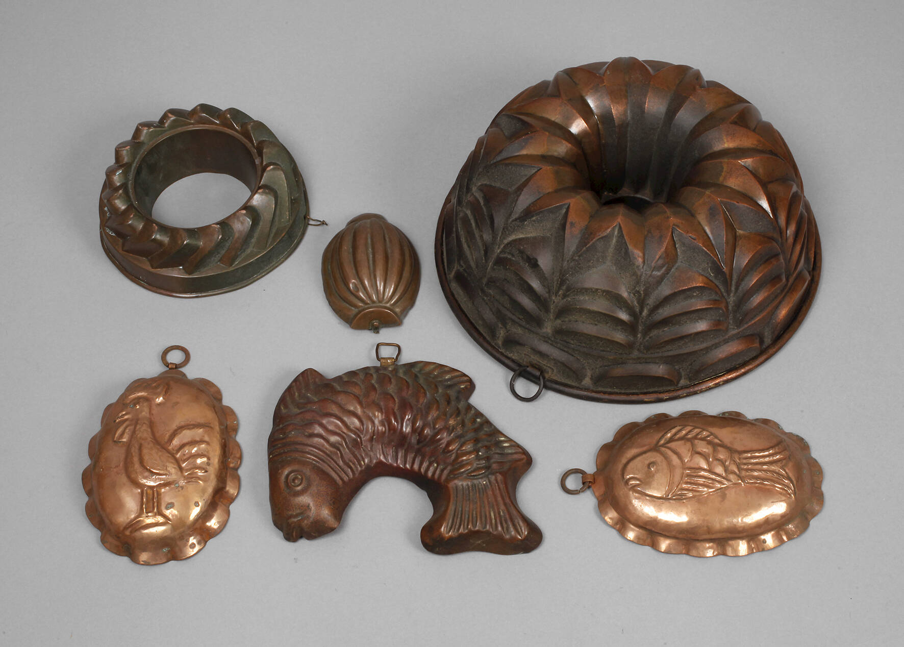 Konvolut Kupferformen