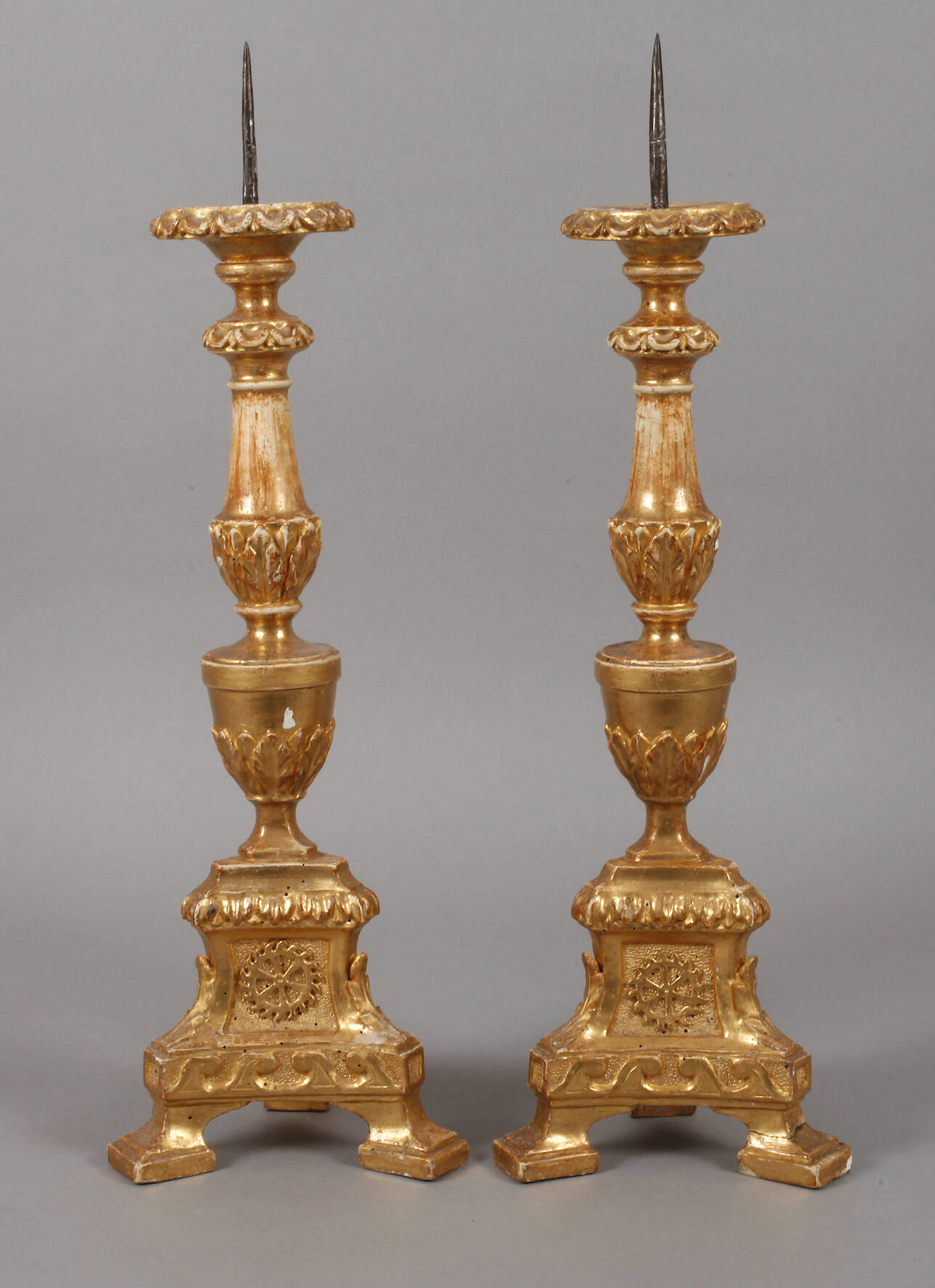 Paar barocke Altarleuchter