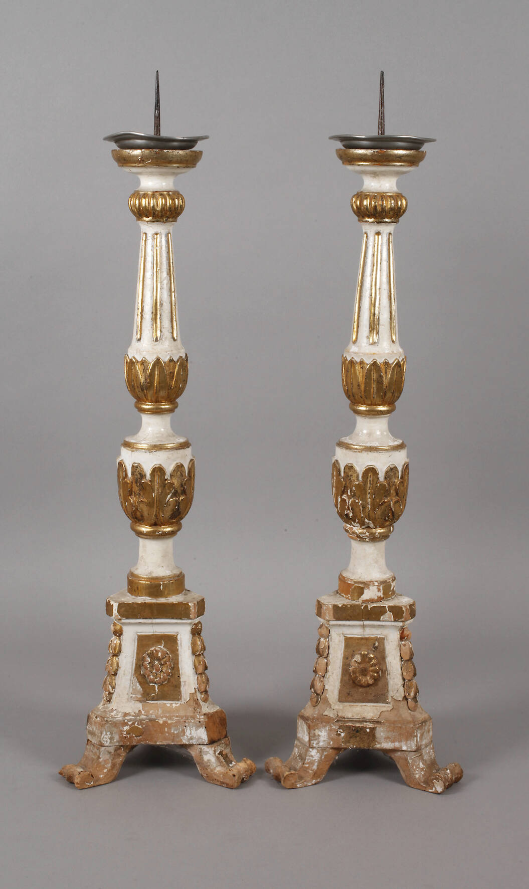 Paar barocke Altarleuchter