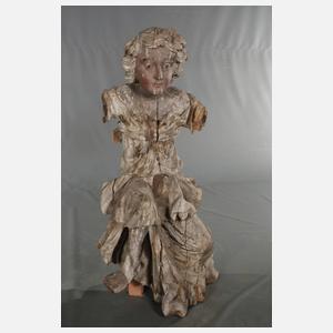 Paar lebensgroße Barockfiguren