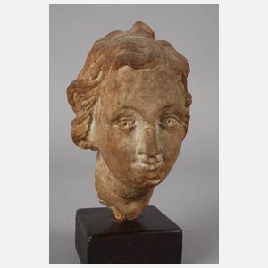 Kleine Büste Sandstein