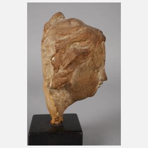 Kleine Büste Sandstein