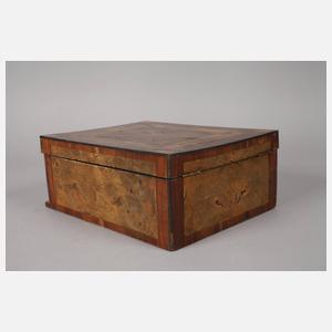 Intarsierte Schmuckschatulle