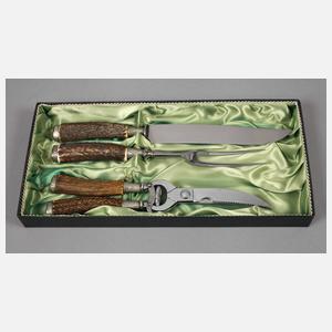 Jagdliches Vorlegebesteck