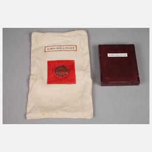 Meistervioline Albin Höllinger im Etui