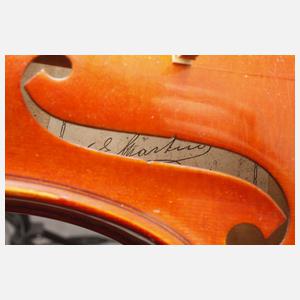 Violine im Etui