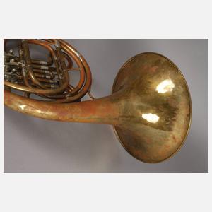 Drei Blechblasinstrumente