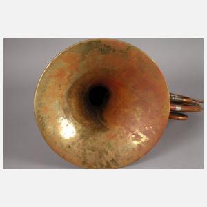 Drei Blechblasinstrumente