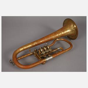 Drei Blechblasinstrumente