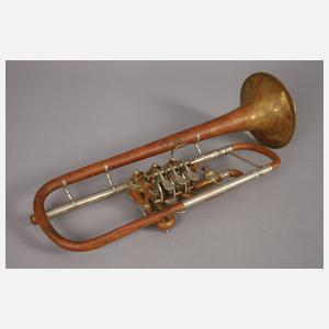 Drei Blechblasinstrumente