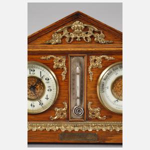 Wetterstation mit Uhr