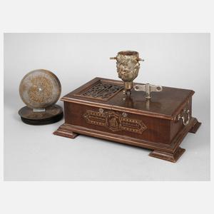 Christbaumständer mit Spielwerk