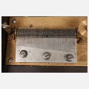 Plattenspieldose Symphonion mit 25 Platten