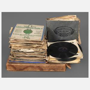 Konvolut Schellackplatten