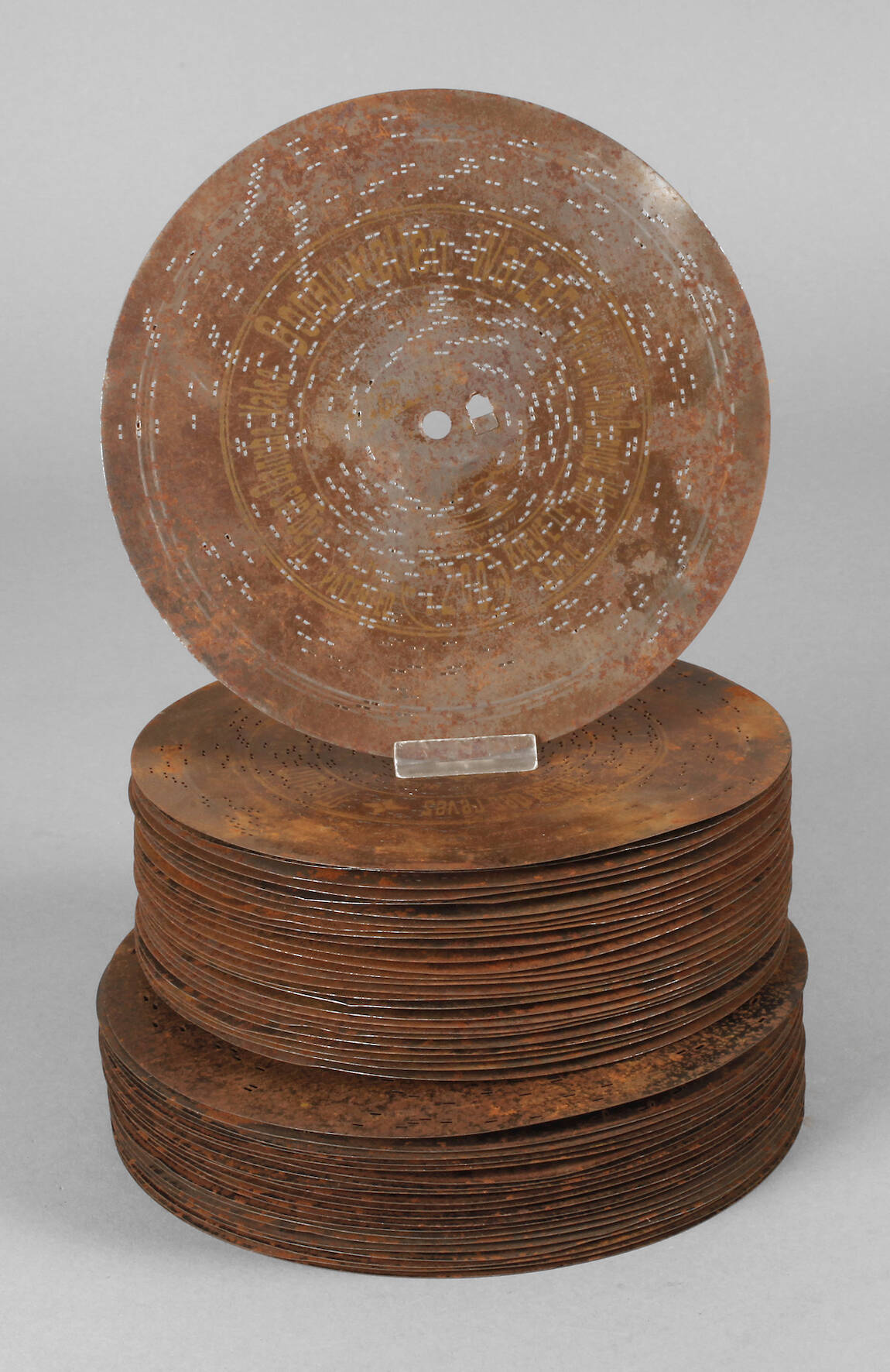 Konvolut Blechplatten